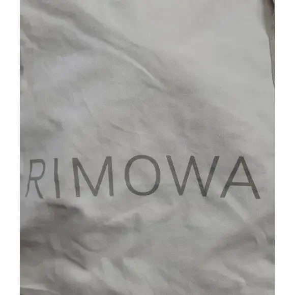 RIMOWA Laundry Tote bag Luggage XL Canvas H 23" X D14"X W 31" White/gray   #C2 - Picture 4 of 11